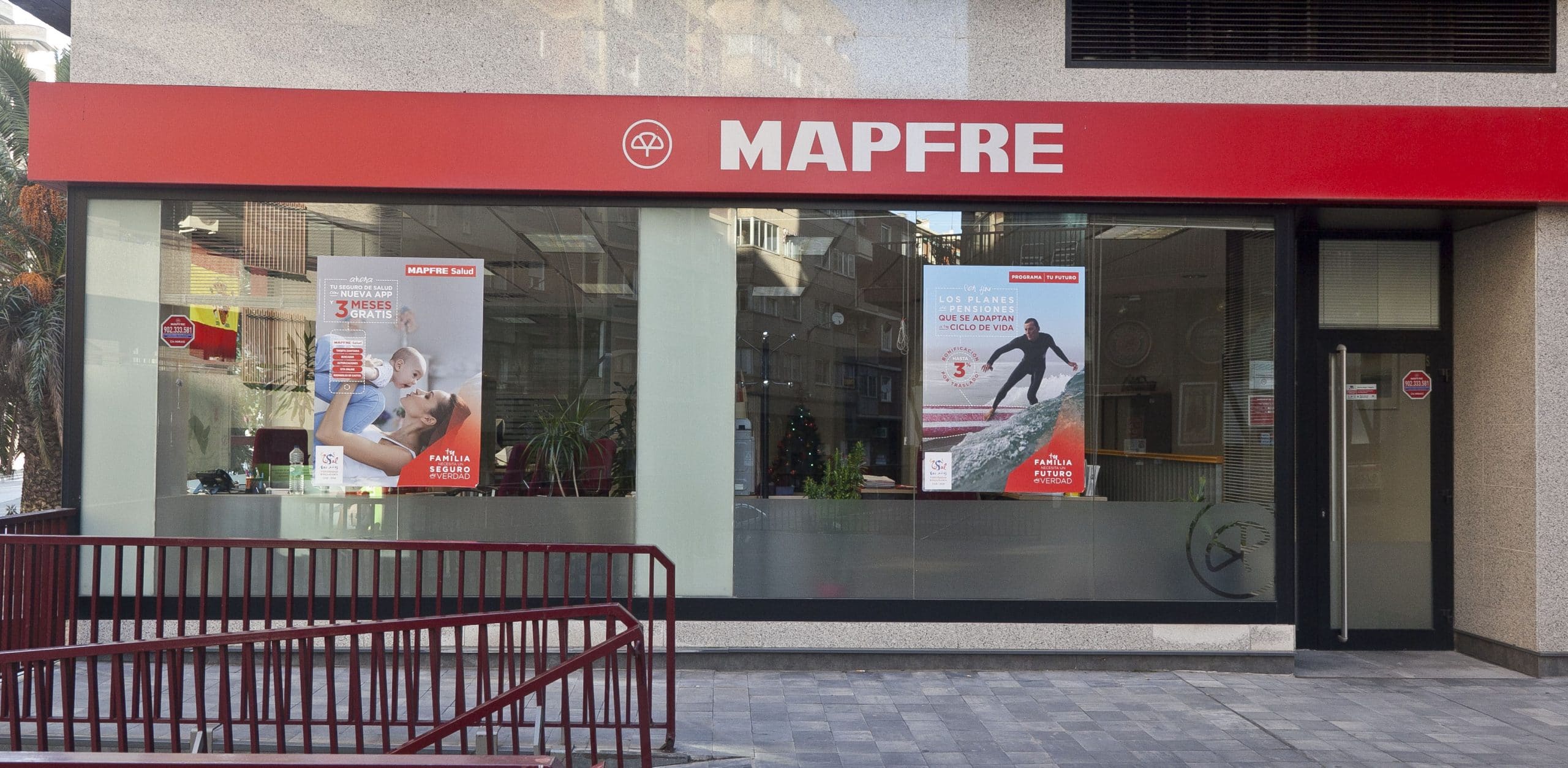 Oficina de Seguros MAPFRE ZARAGOZA, Miguel Servet, 34-36